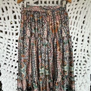 PAISLEY MAXI SKIRT